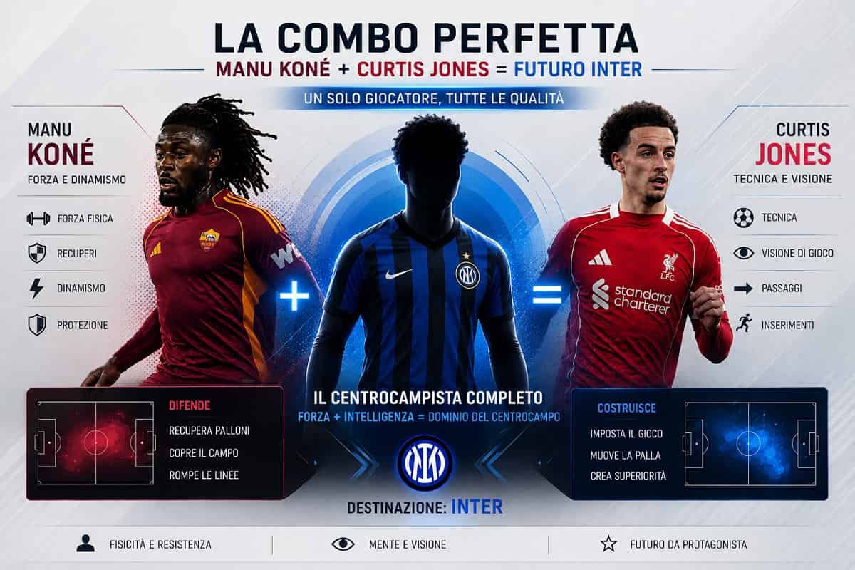 Calciomercato Inter, Ugarte giusto mix tra Kone e Jones